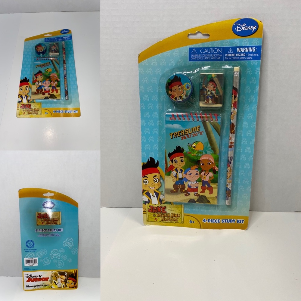 NWT Disney Jake The Pirate Study Kit New
